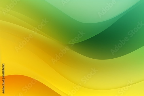 Colorful Gradient Yellow and Green Abstract Background