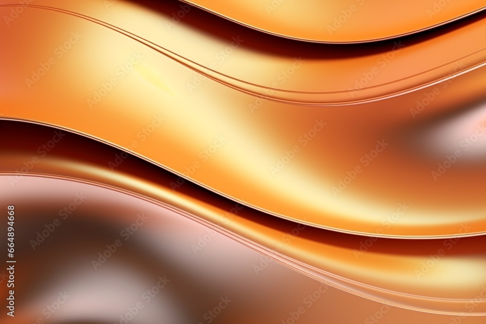 Fototapeta premium Liquid Metal Waves
