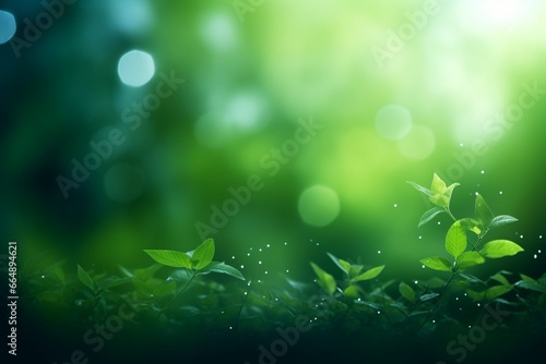 Green Bokeh Nature