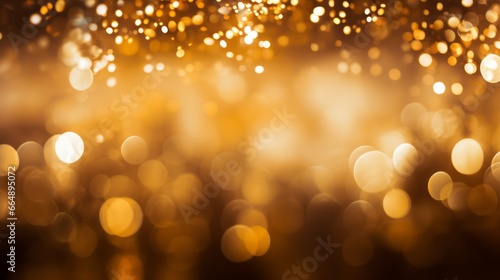 A luxurious golden backdrop with bright bokeh and shimmering elements. Perfect for holiday parties and sale announcements, adding a touch of elegance and excitement to your projects.