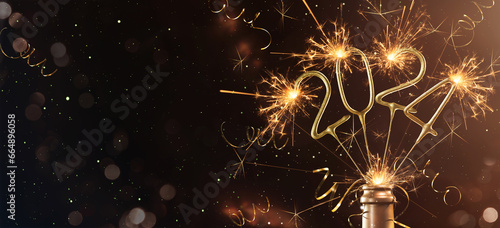 New Year's Eve Party background greeting card