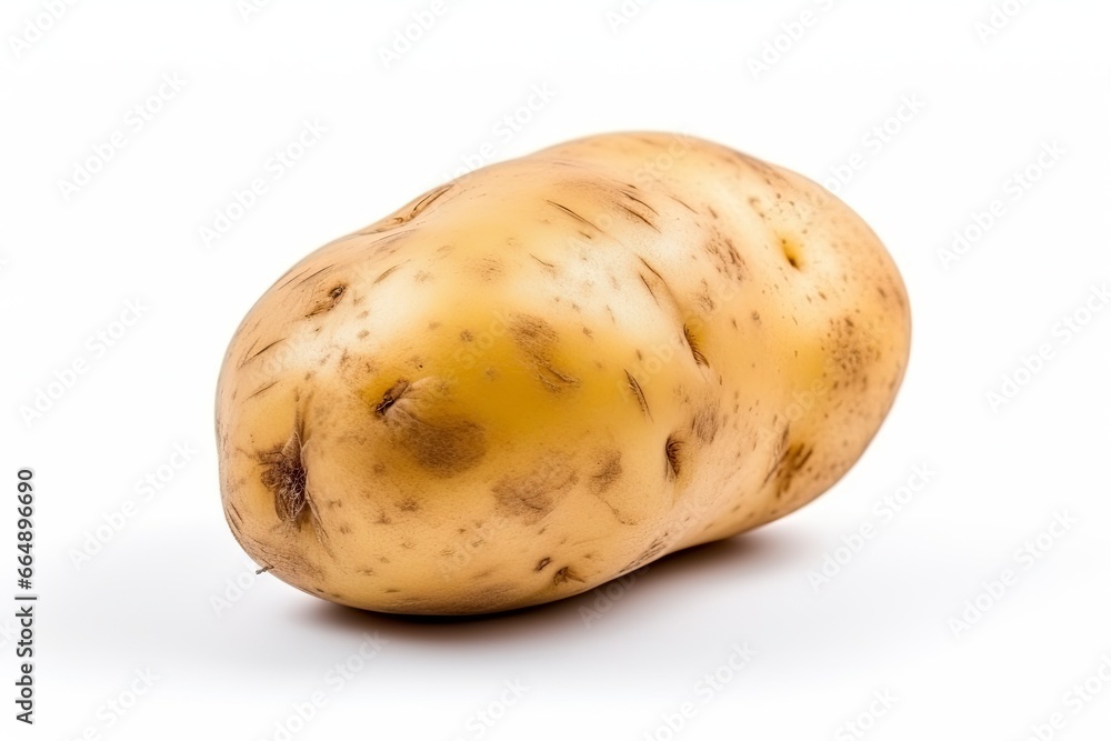 Potato isolated on white background. Potato isolated on white background.