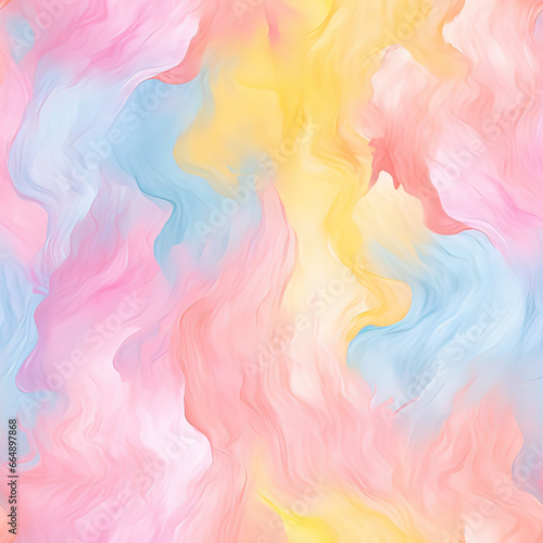Seamless abstract color splash pattern, ai design