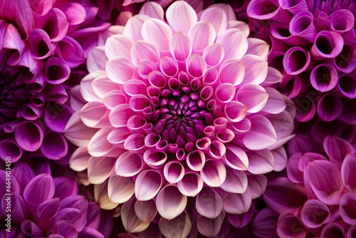  Dahlia flower background. © Md