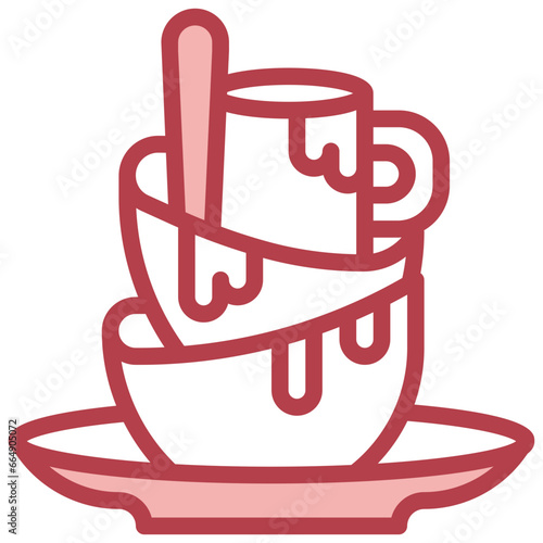 dirty filled outline icon,linear,outline,graphic,illustration