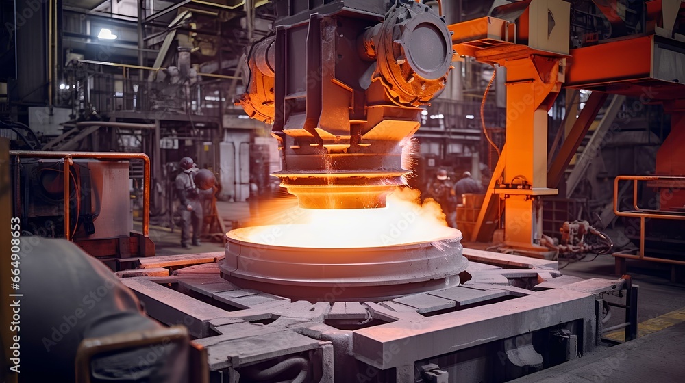Metallurgical plant, ferrous metals. Metallurgical plant, ferrous metals.