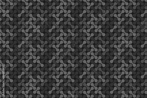 Seamless pattern, Metaballs, original vector design, modern creative design for any use