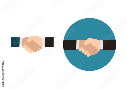 Handshake Design Illustration vector eps format , suitable for your design needs, logo, illustration, animation, etc.