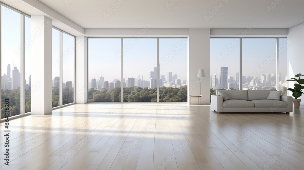 Fototapeta premium modern living room interior