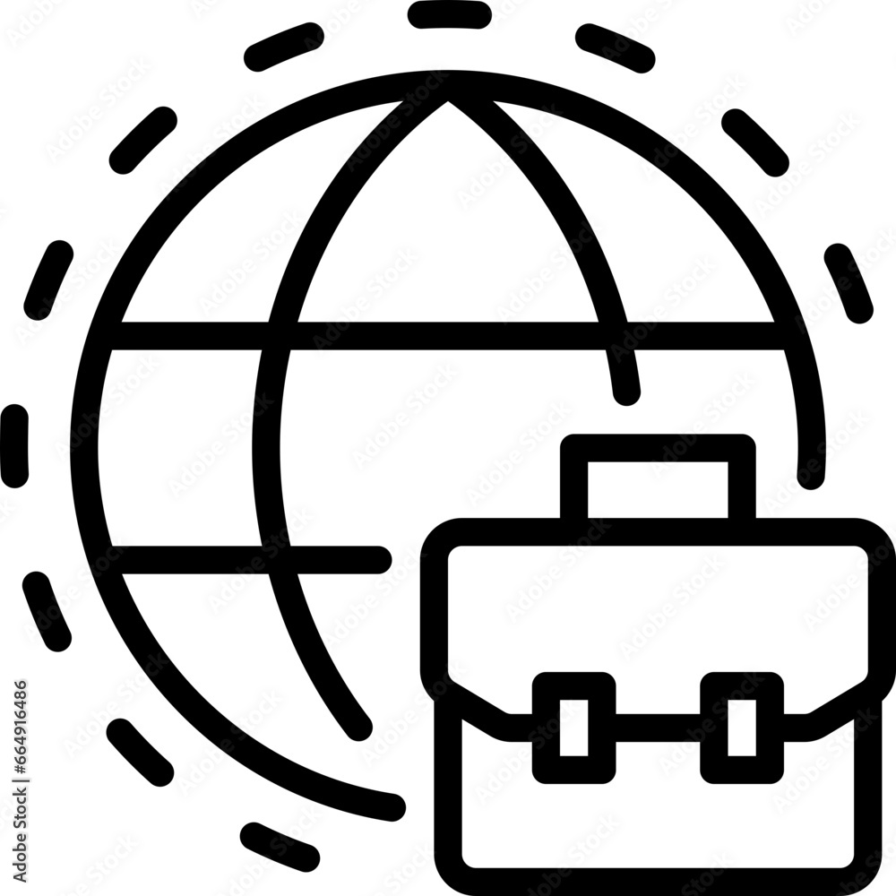 Business international icon Business international icon