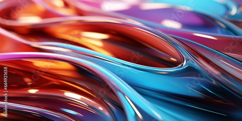 Abstract and Colorful Glass Background