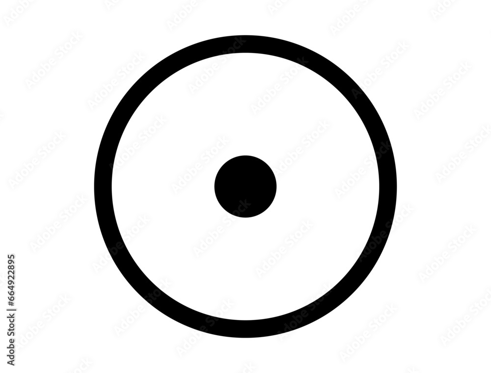 Solar system symbol silhouette vector art Solar system symbol silhouette vector art