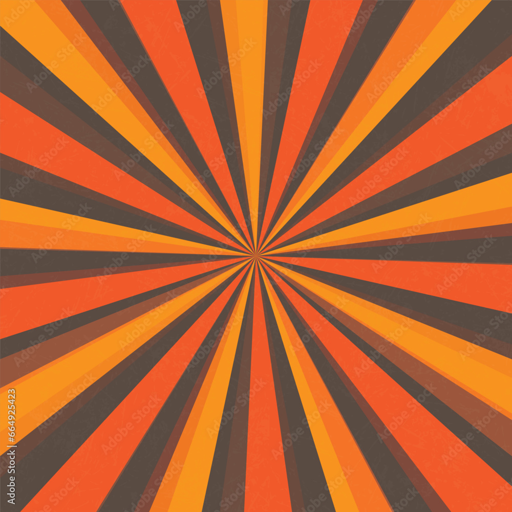 Obraz premium Abstract rays background. Vector background.
