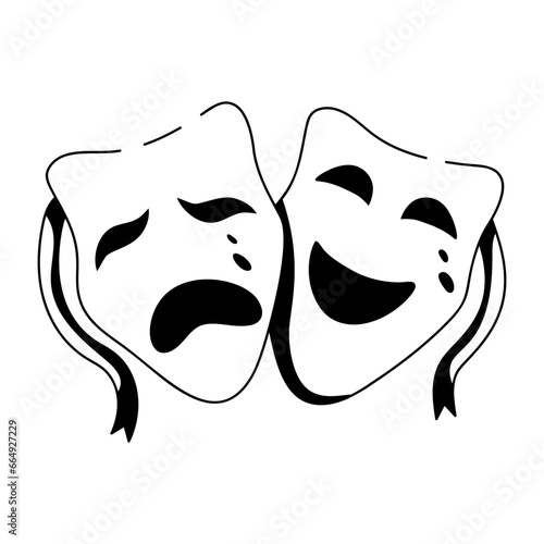 Theater Masks 