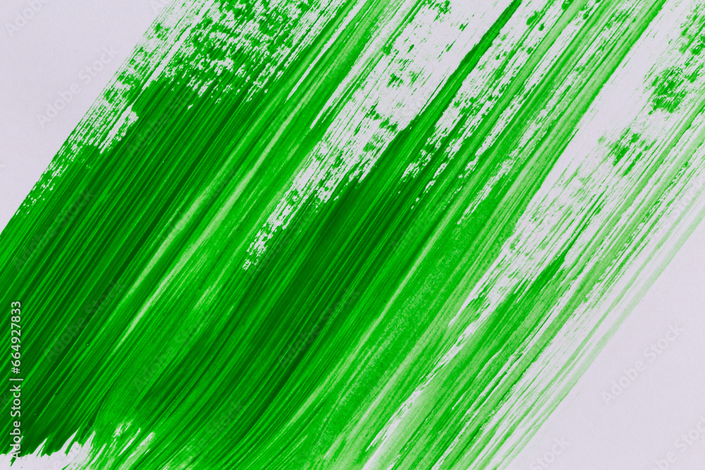 Obraz premium acrylic green paint texture background