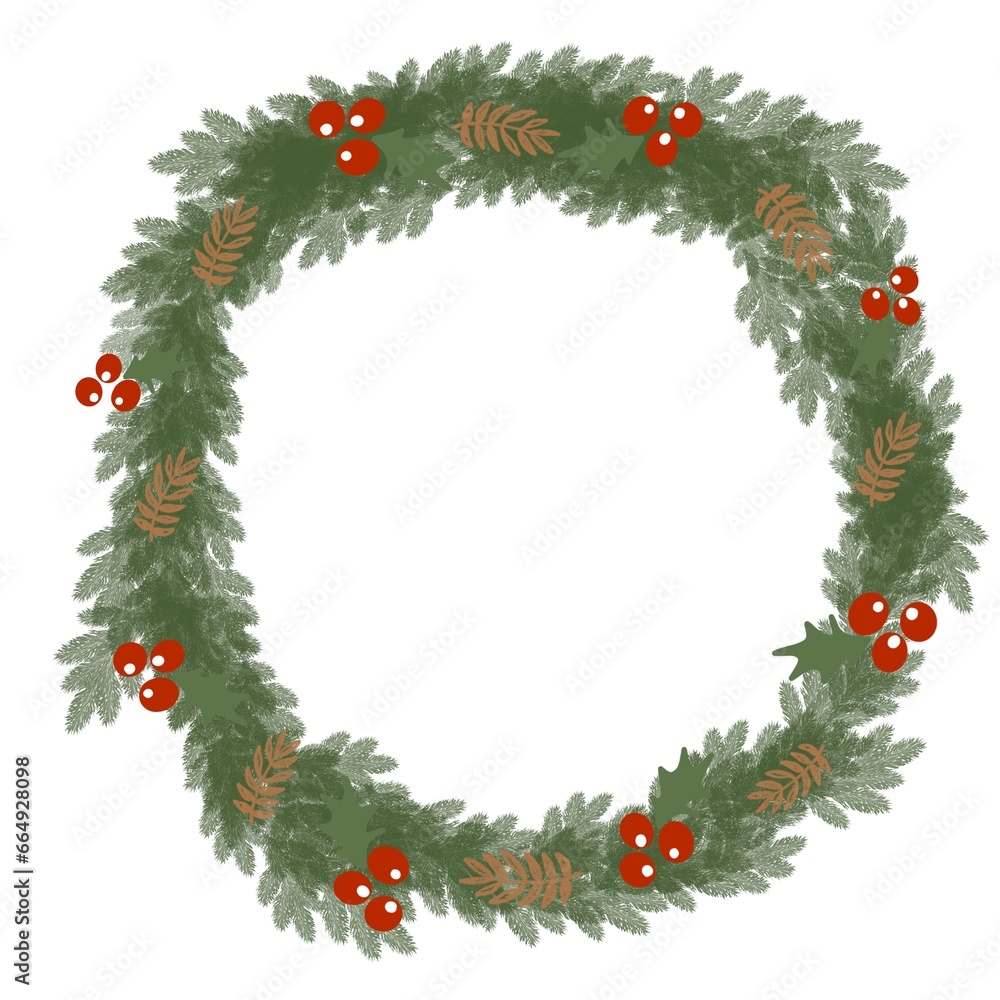 christmas wreath isolated on white christmas wreath isolated on white