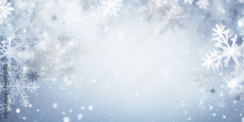 Blue Christmas background with snowflakes. Blue Christmas background with snowflakes.