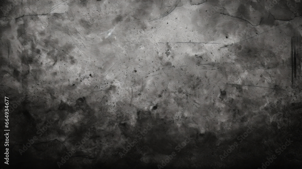 Obraz premium Contemporary Art with a Grungy and Industrial Feel A Black and White Photo of a Concrete Wall 