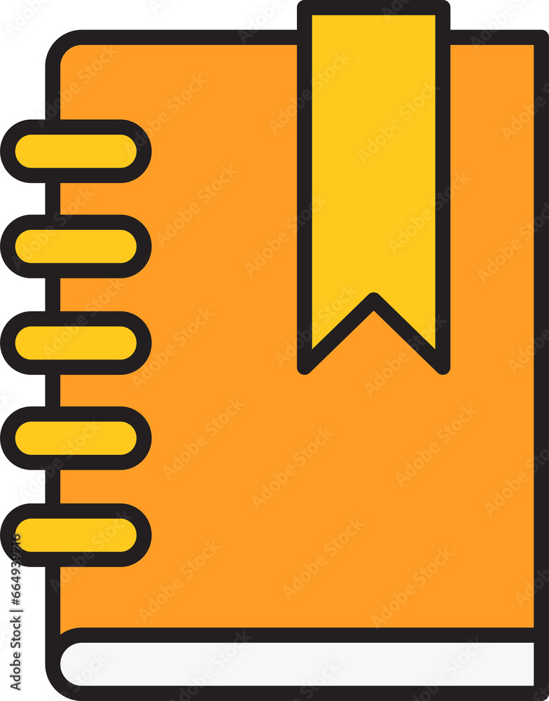 Obraz premium Book Icon Illustration 