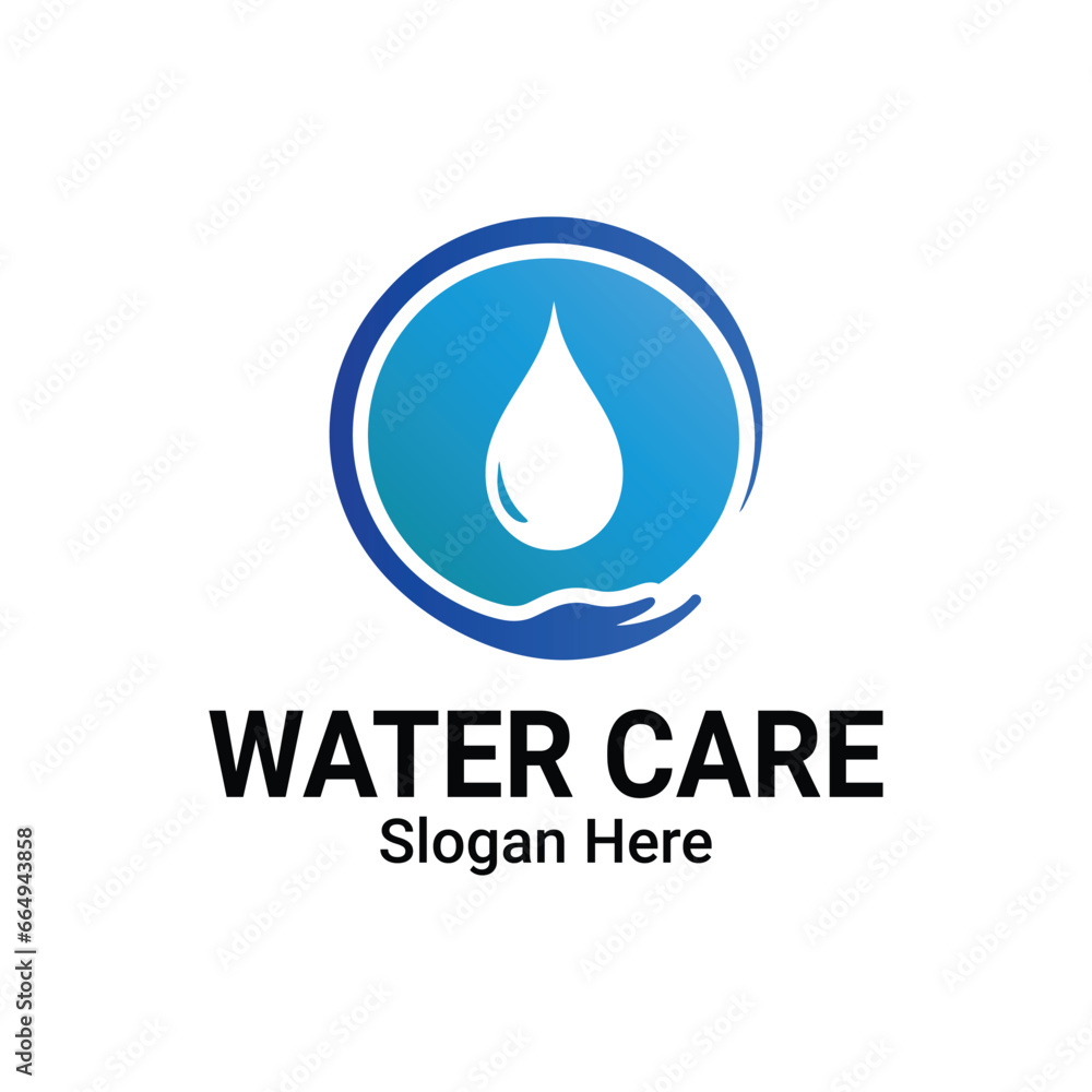 Water Care Logo Design Element. Hand Drop Water Logo Icon, Illustration, Template, Vector, Eps. Dermatology Test Clinically Proven icon for allergy free and healthy safe product pack. Water Care Logo Design Element. Hand Drop Water Logo Icon, Illustration, Template, Vector, Eps. Dermatology Test Clinically Proven icon for allergy free and healthy safe product pack.