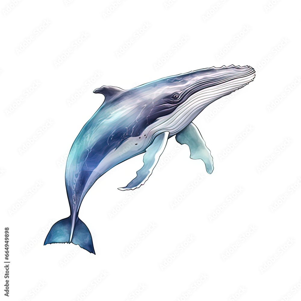 Fototapeta premium Blue whale