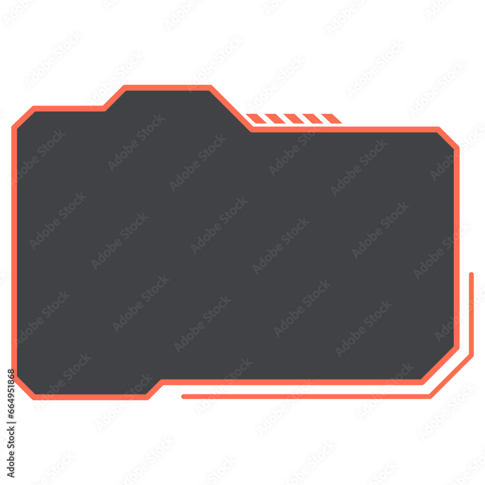 Futuristic Hud Textbox Futuristic Hud Textbox