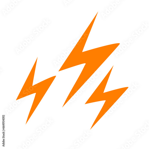 comic lighting thunder vector 