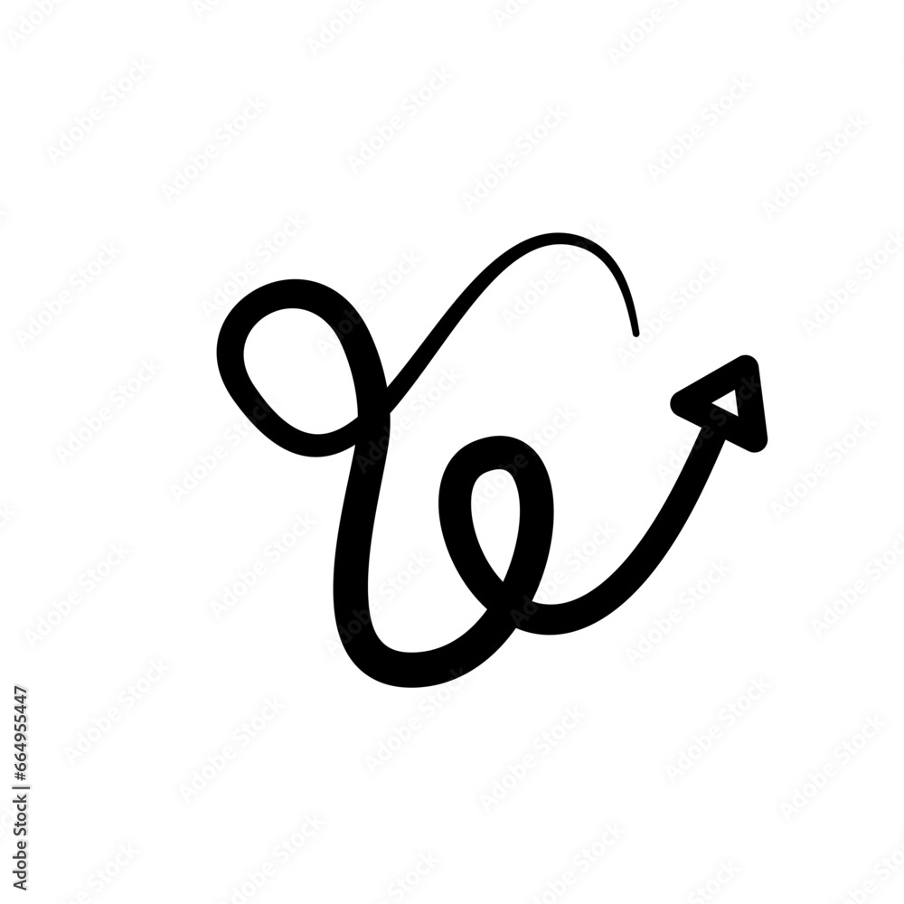 arrow doodle hand drawn vector arrow doodle hand drawn vector