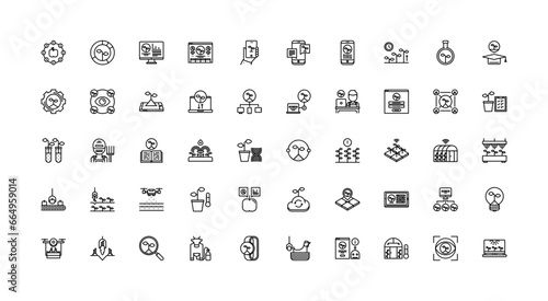 farm icon set
