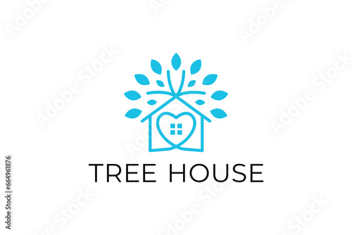Home tree logo