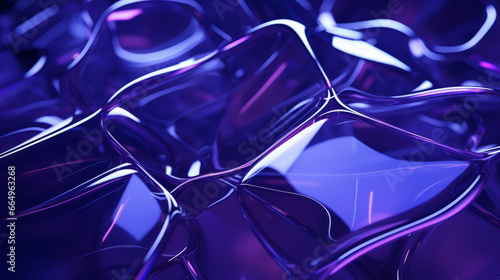 3D Abstract Purple Background