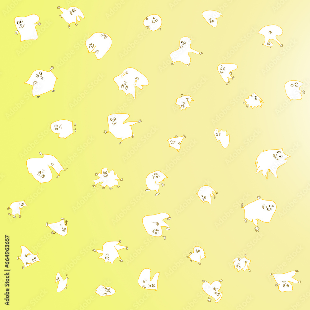 Fototapeta premium Child print., Kid, cartoon, baby