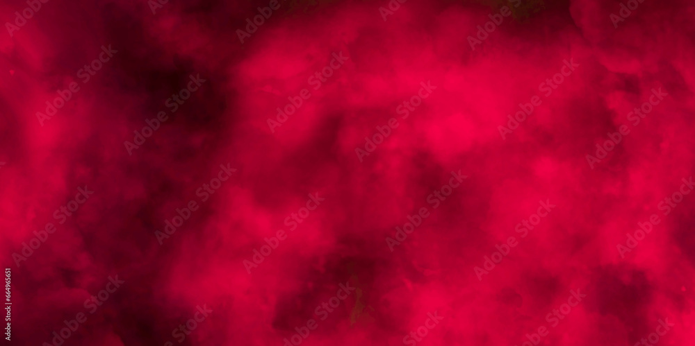 Abstract Dark Watercolor. Pink, Black, and Red Watercolor Background. Modern Sky Fog Background.