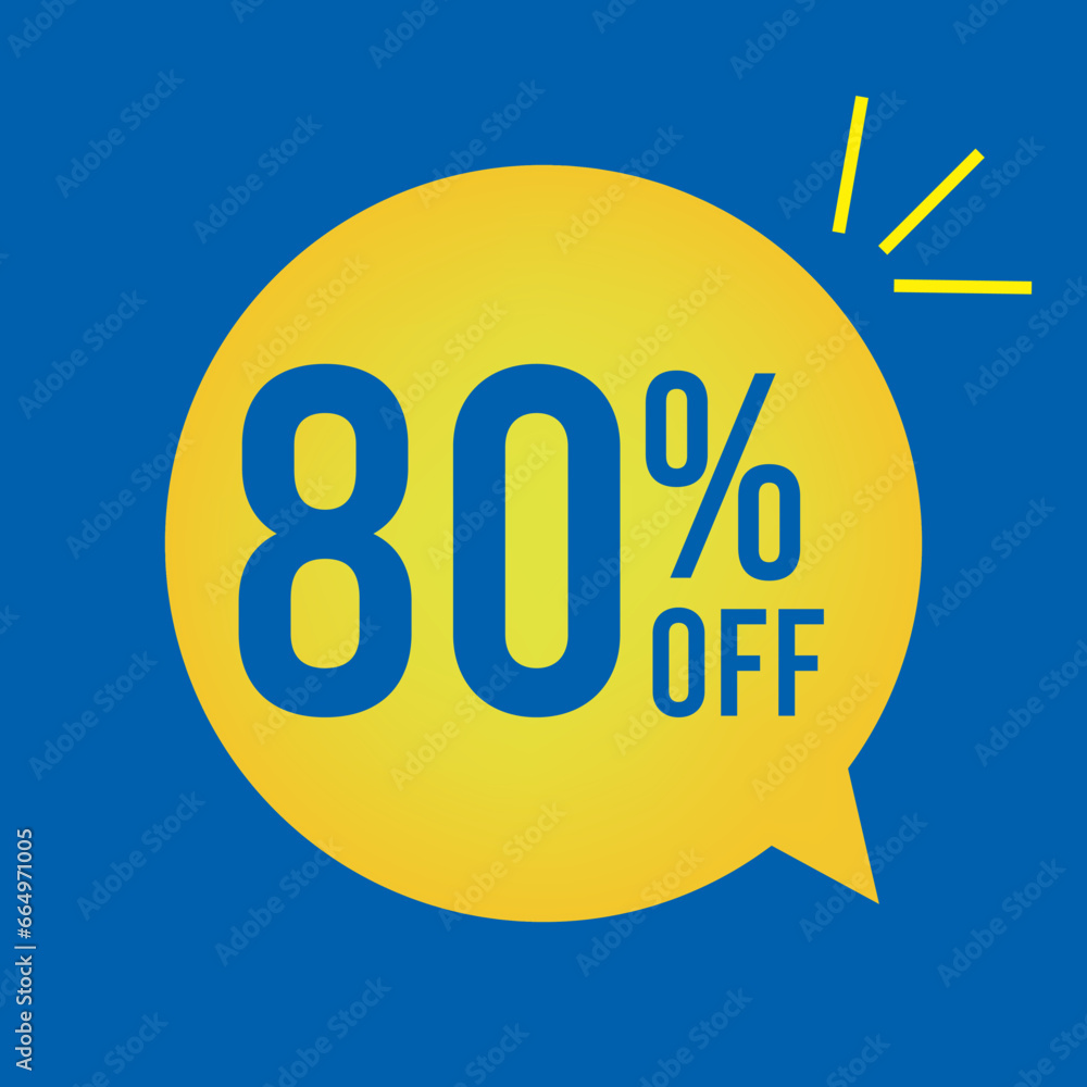 80% OFF, Super Discount. Discount Promotion Special Offer, 80% Discount, special offer. blue balloon banner template 80% OFF, Super Discount. Discount Promotion Special Offer, 80% Discount, special offer. blue balloon banner template