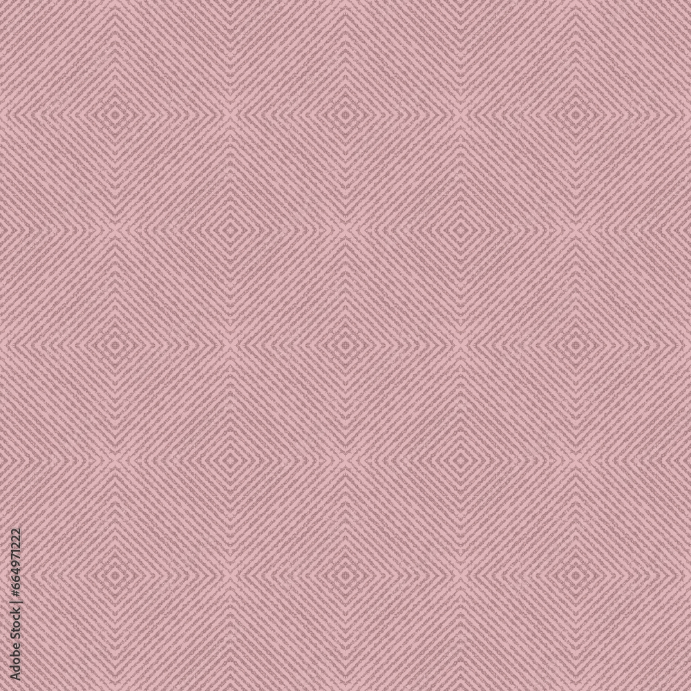 Seamless monochrome geometric pattern. Dusty pink background. Seamless monochrome geometric pattern. Dusty pink background.