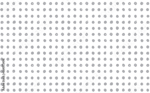 ラフな手描きドットの背景素材　グレー