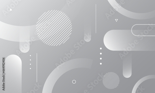 Abstract white geometric background. Eps10 vector