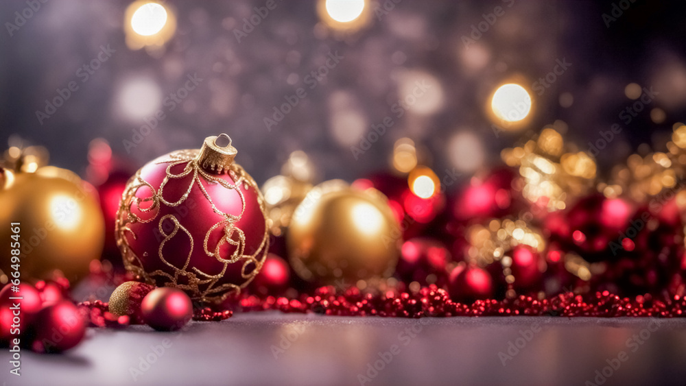 Palline Rosse e Oro per un Natale Raffinato Palline Rosse e Oro per un Natale Raffinato