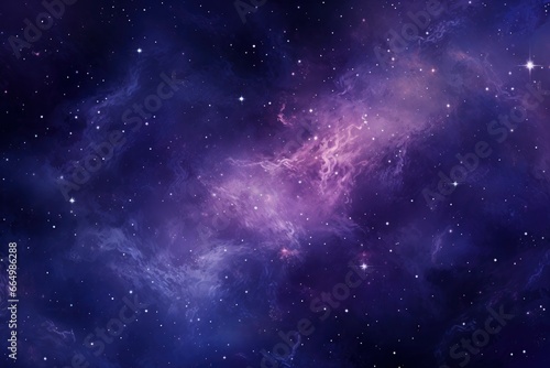 Purple Galaxy space stars in Outer Space. © MdMohammod