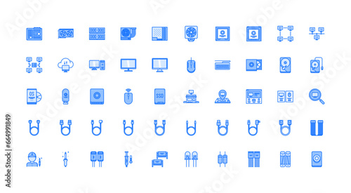 computer icon set