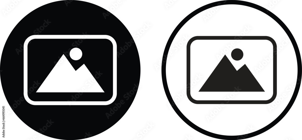 Gallery icon set vector . picture gallery icon . Picture symbol . Photo icon Gallery icon set vector . picture gallery icon . Picture symbol . Photo icon