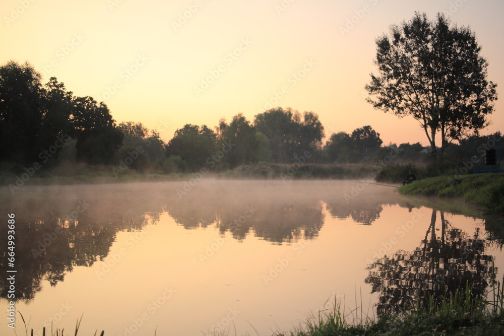 morning on the lake morning on the lake