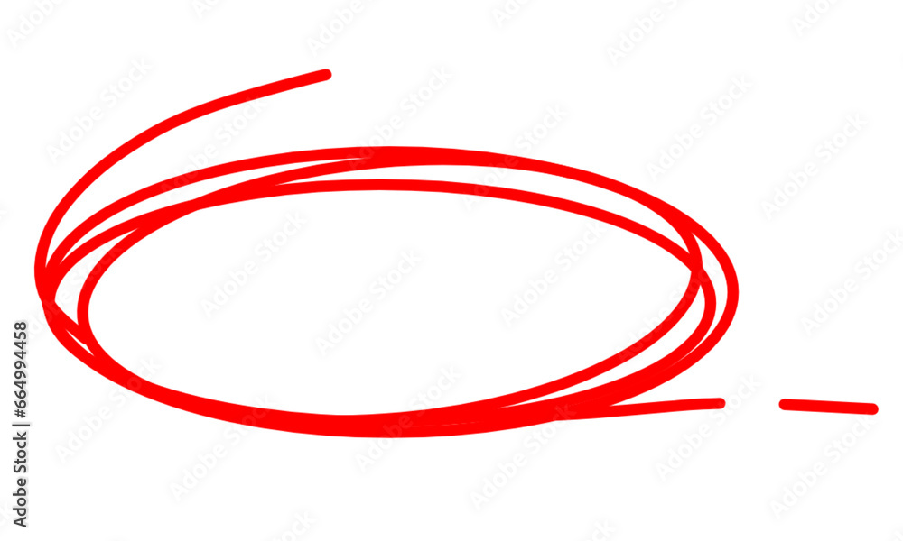 red oval circle transparent  - obrazy, fototapety, plakaty 