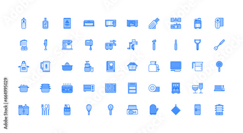 kitchen icon set