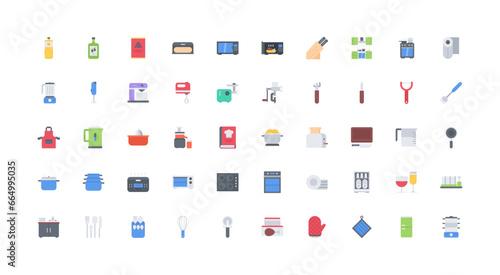 kitchen icon set