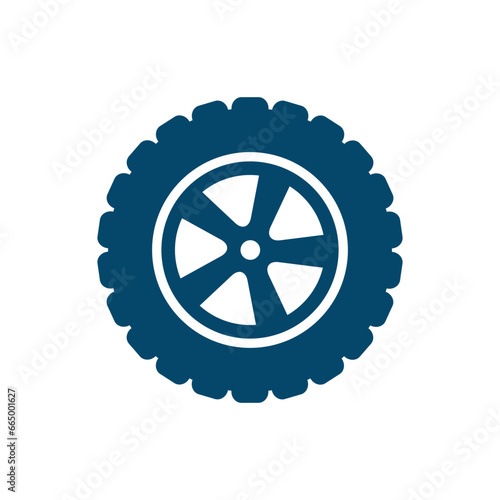 Tire Icon Vector Design Template