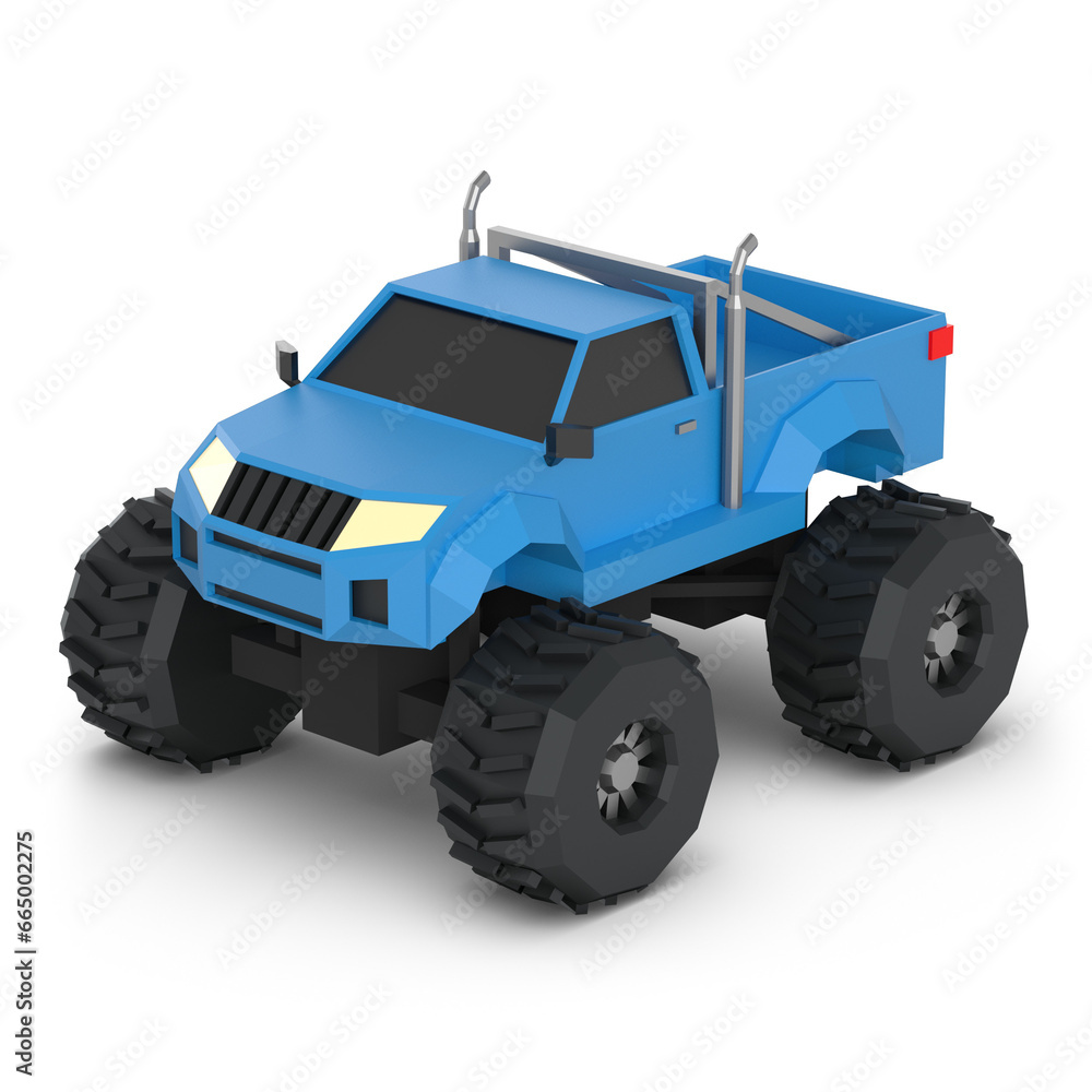 Obraz premium 몬스터 트럭 자동차 Monster Truck Car