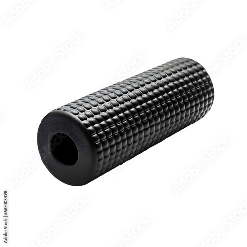 foam roller isolated photo