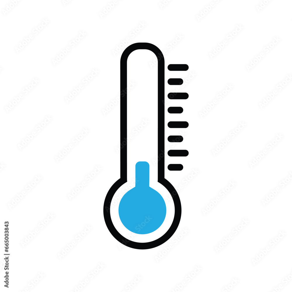 Thermometer Icon Vector Design Template Thermometer Icon Vector Design Template