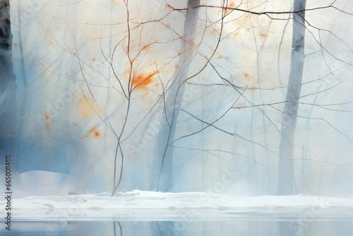 Winter's Muse: Capturing the Essence of Wintry Landscapes 